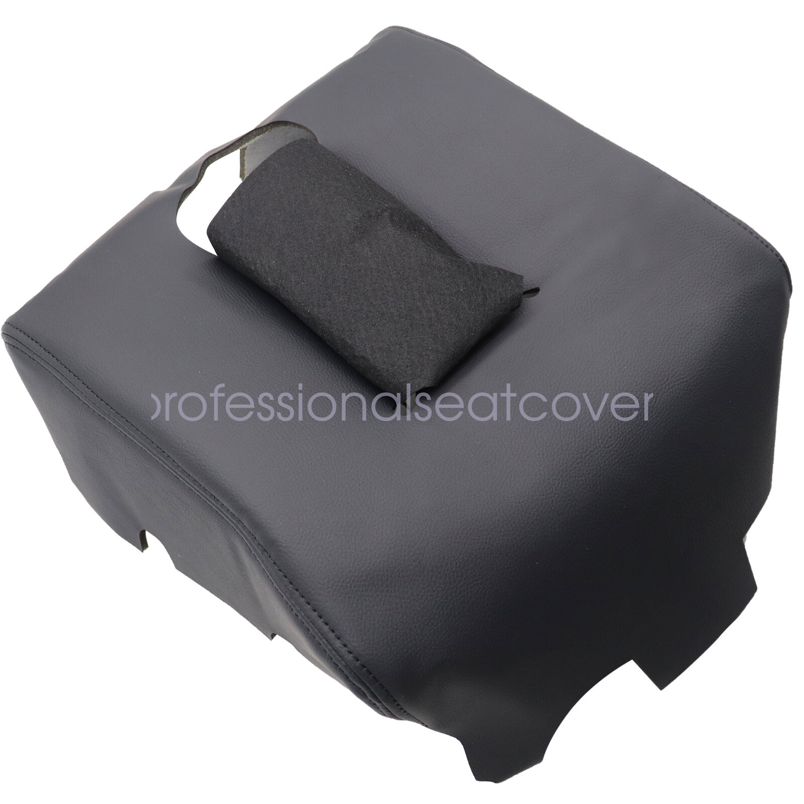 Replacement Console Lid Armrest Cover For 14-18 Chevy Silverado GMC Sierra Black