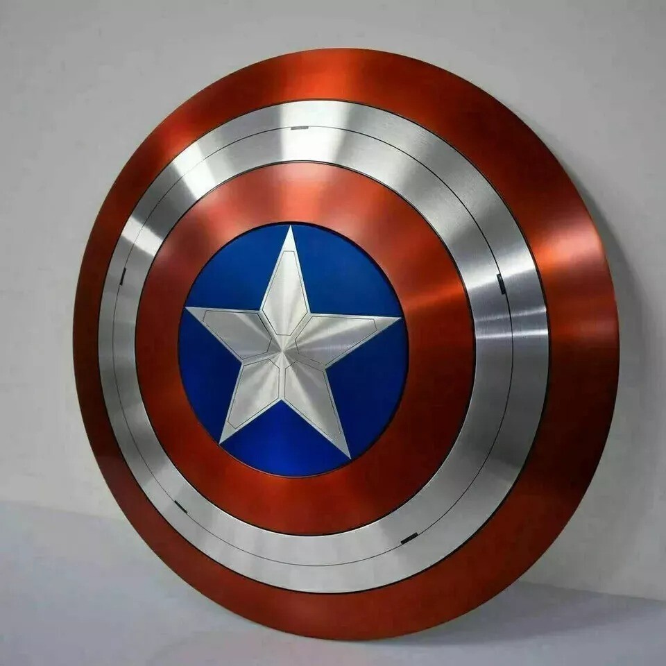 Captain America Shield Marvel Legends 75th Anniversary Avengers Alloy Metal 1:1