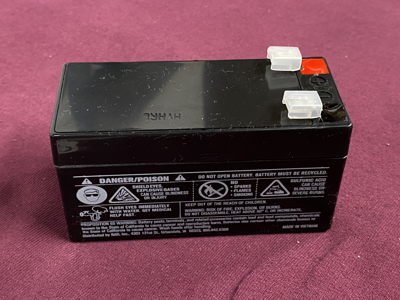 1999-2007 Whizzer Battery New