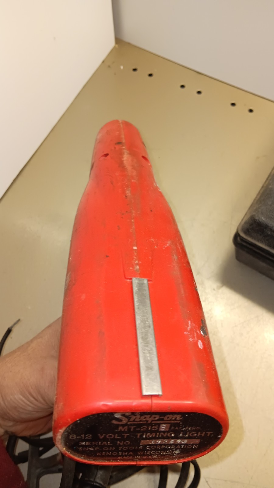 Vintage Snap-On MT-215B Timing Light With Case.