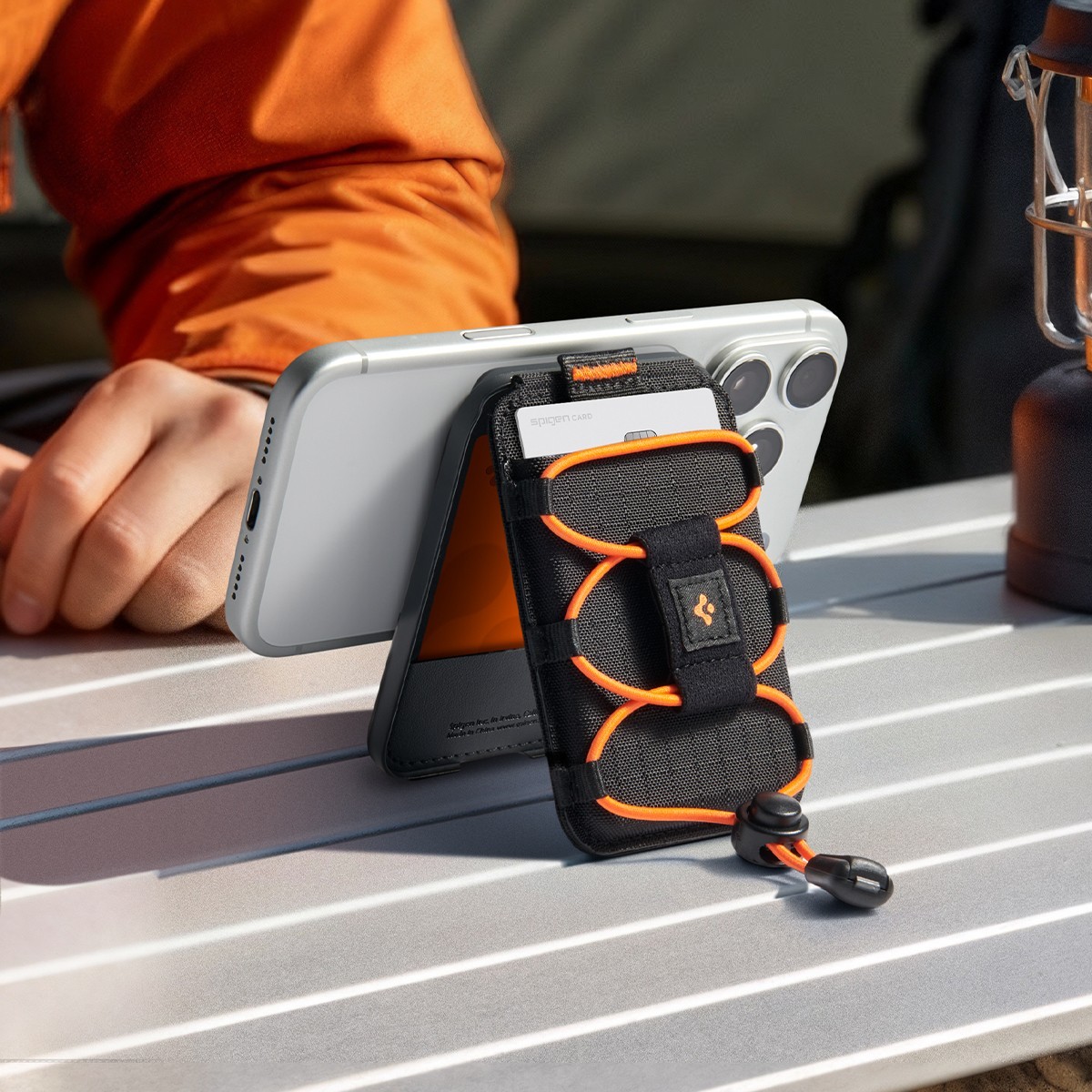 Spigen Magsafe Wallet | Tiefit (Mag Fit) Card Holder in Black for iPhone