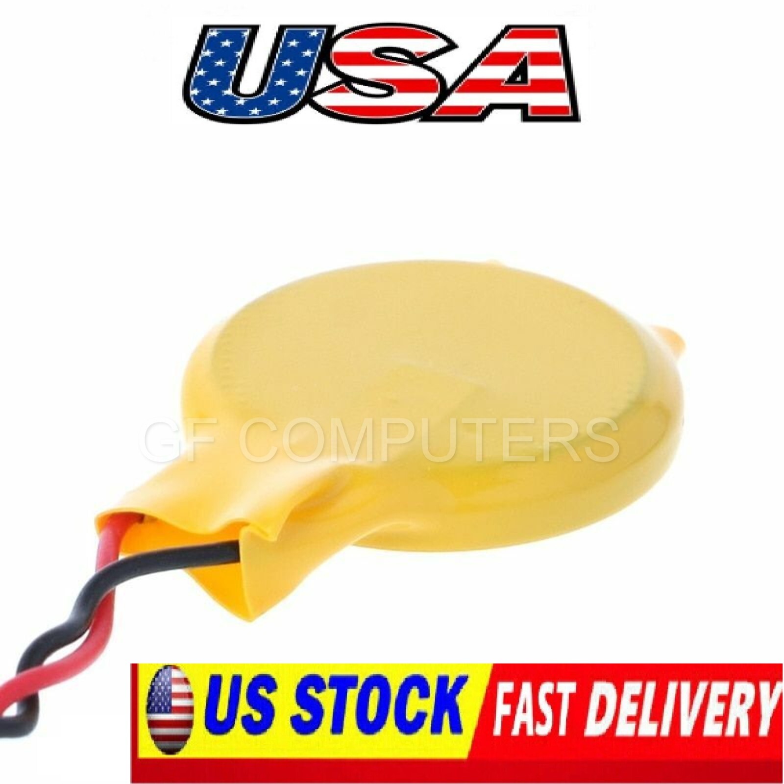 For HP Elitebook 8460P 8560p BIOS Backup Resume Clock CMOS RTC Battery 2 wire