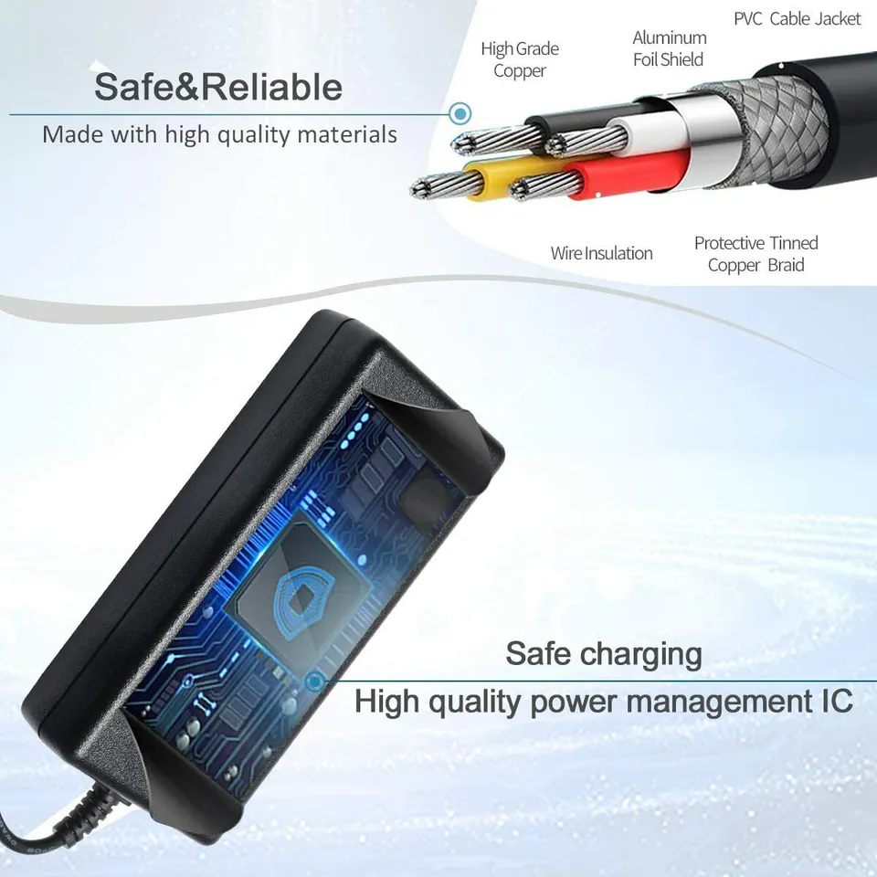 NEW Charger For Razor E100 E200 E200S E175 E300 E300S E125 E150 E500 PR200 E225S