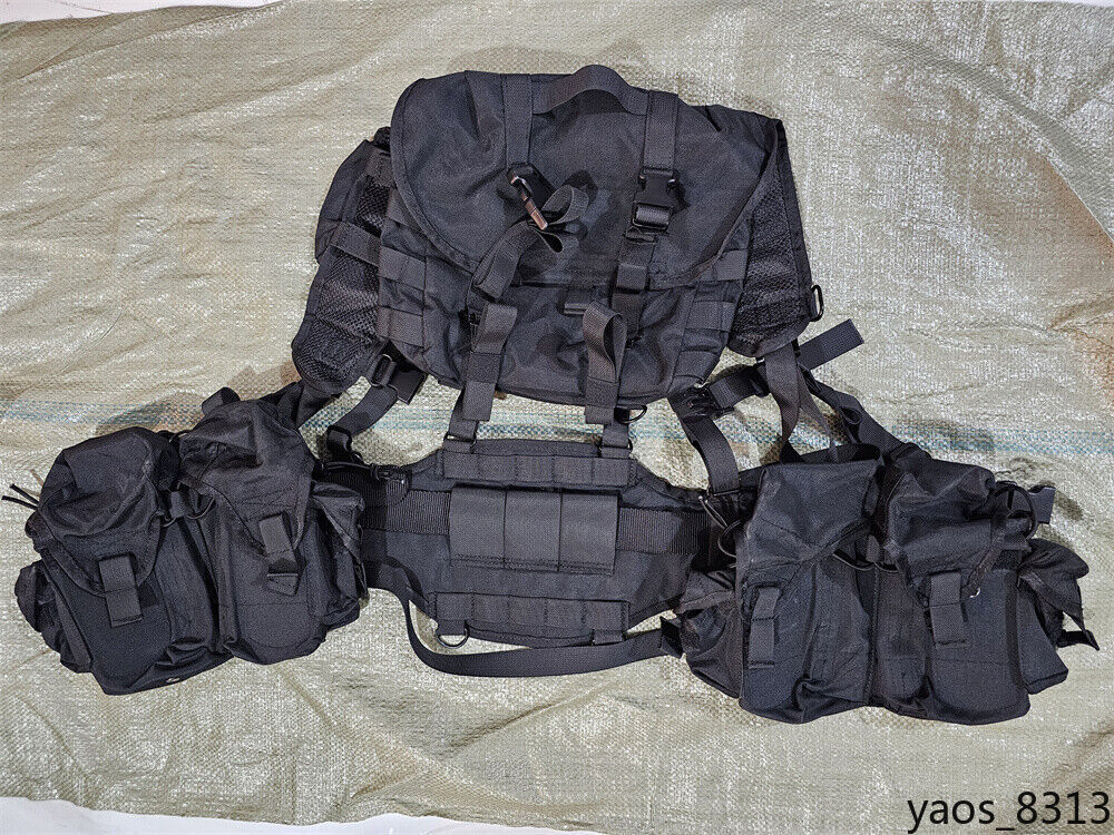 Russian SMERSH M1 Tactical Chest Rig Molle AT Advanced Tactical Black Set
