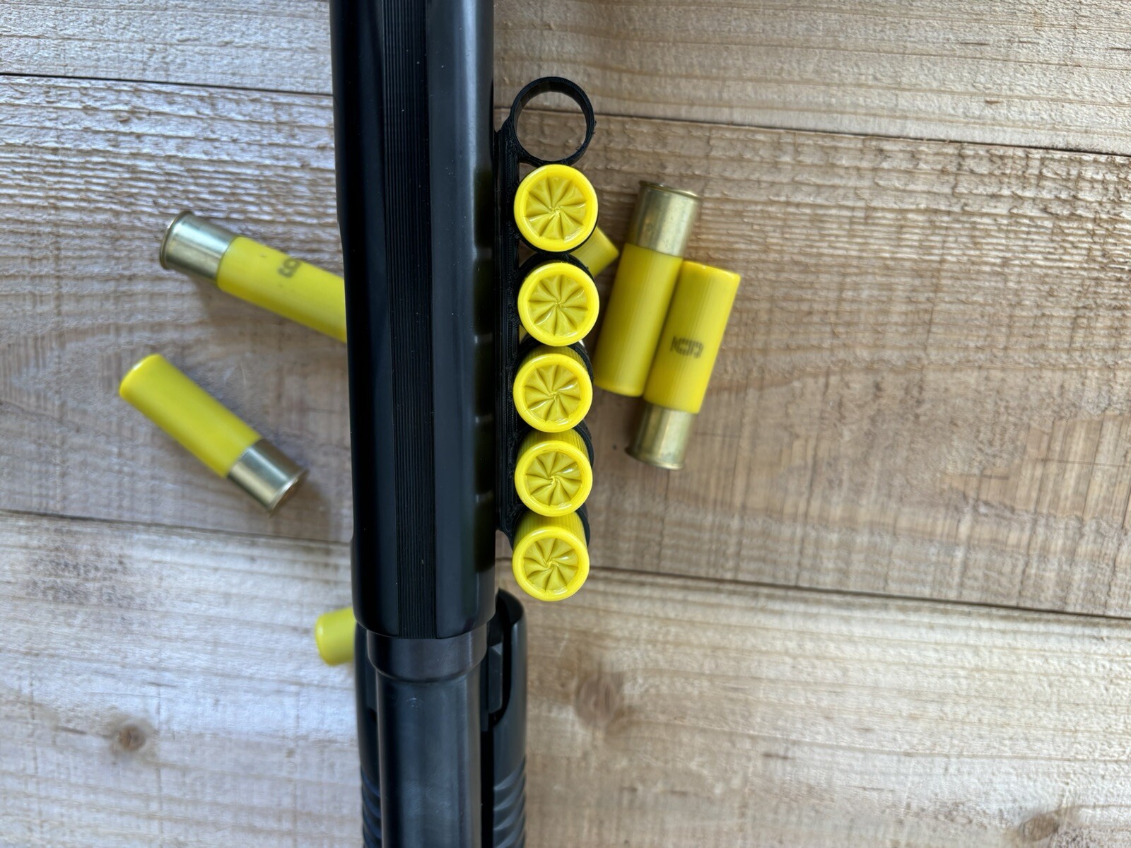 20 ga Side Saddle Shell Holder fits SHOCKWAVE Mossberg 88 500 590 Made In USA