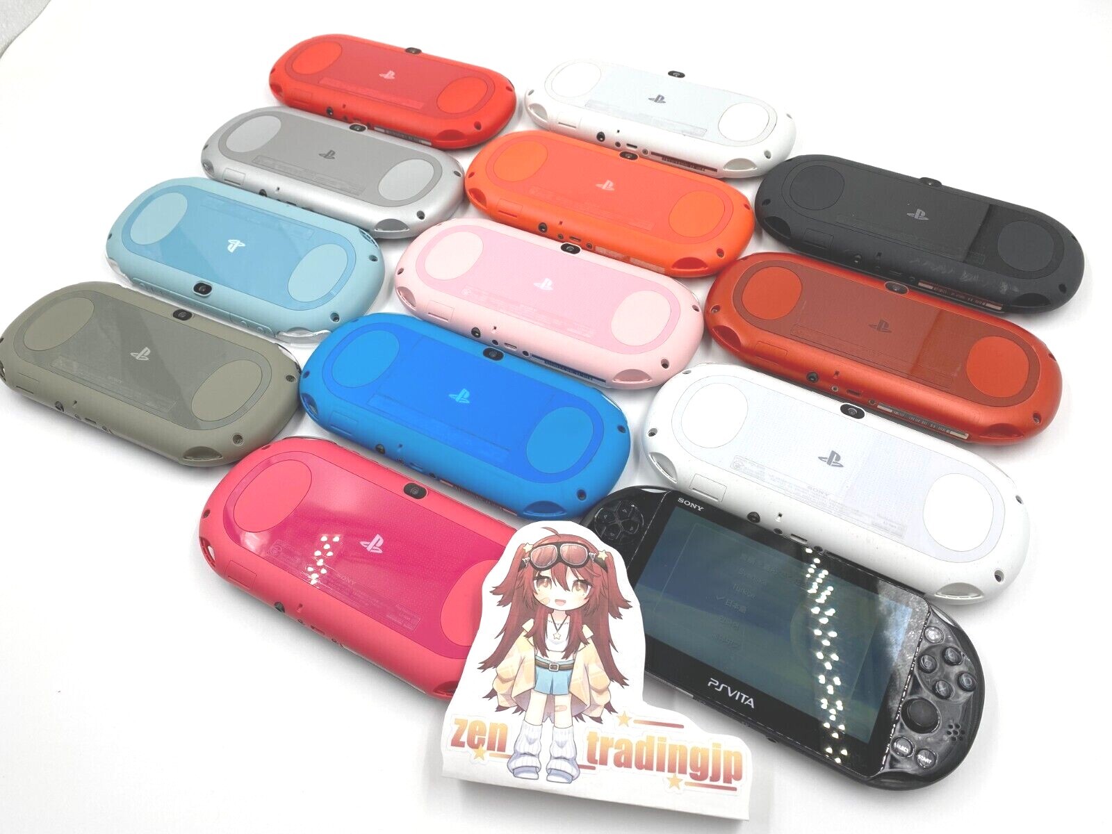 PS Vita PCH-2000 Sony Playstation Console Only Chargers Various Colors 3Rank