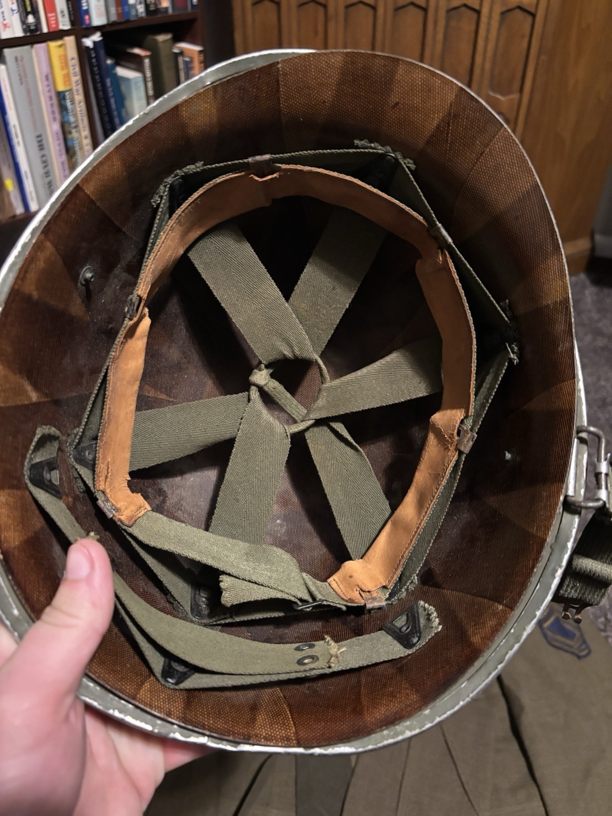 Korean War Grouping Helmet Jacket Wounded Laundry Possible ID Researchable