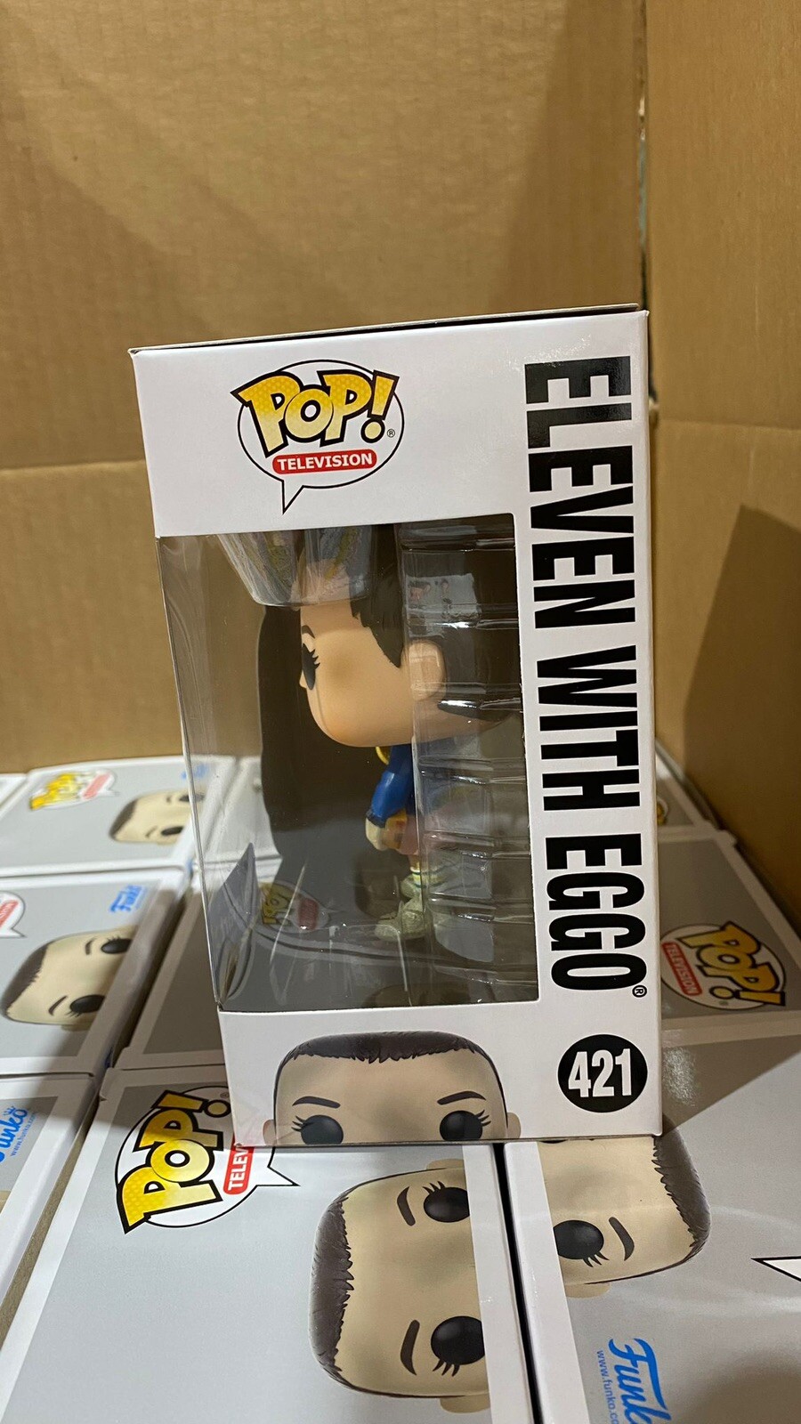 FUNKO POP TV STRANGER THINGS ELEVEN WITH EGGOS - BLOODY NOSE #421 - FM220510