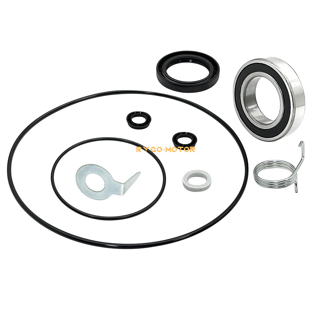 Rear Brake Drum Hub Plate Cover Bearing Seals for Honda FourTrax 300 TRX300FW