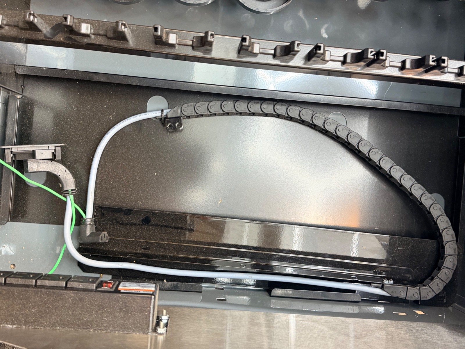 snap on power drawer EPIQ gray replacement drawer - complete with cords holders