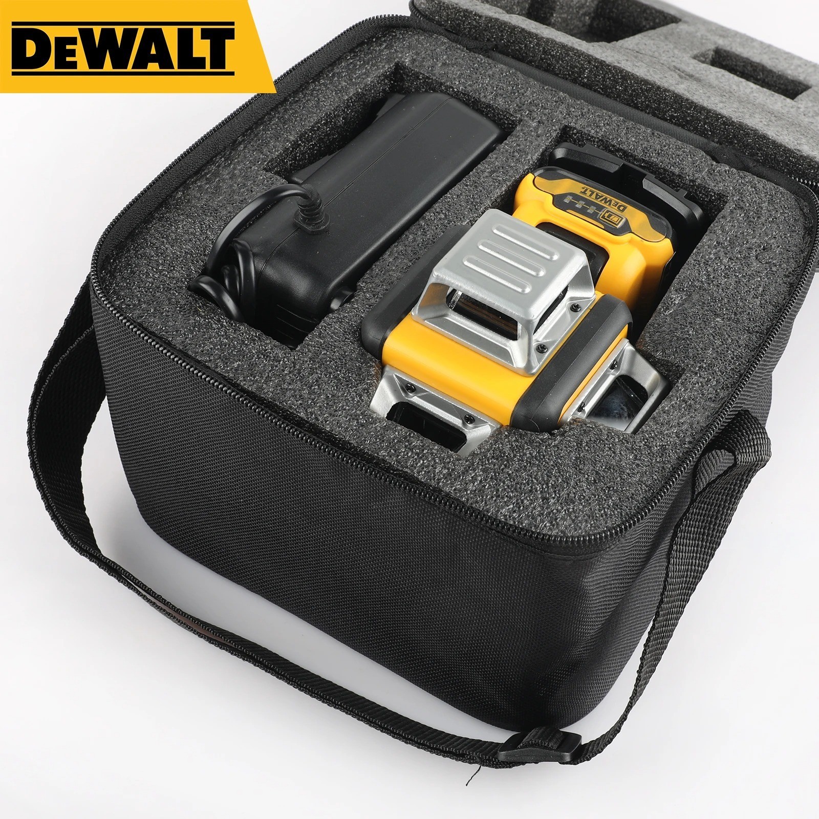 DeWalt DW089LG 12V Green Line 3 x 360 Laser Level Laser + Battery + Charger