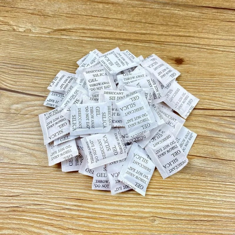 60/100 Packets Grams Silica Gel Desiccant Pack Moisture Absorber Reusable Safe