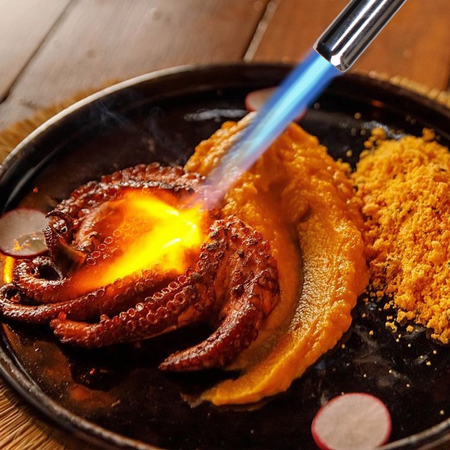 Propane Torch Head High Intensity Mapp Trigger Start Gas Torch Soldering Kit