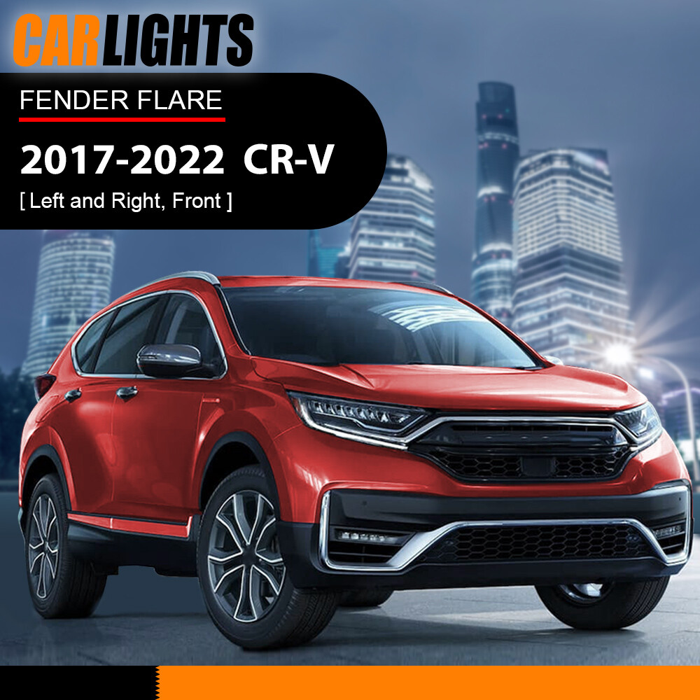 Front Fender Trim Wheel Arch Molding Fit For 2017-2022 Honda CR-V Left+Right