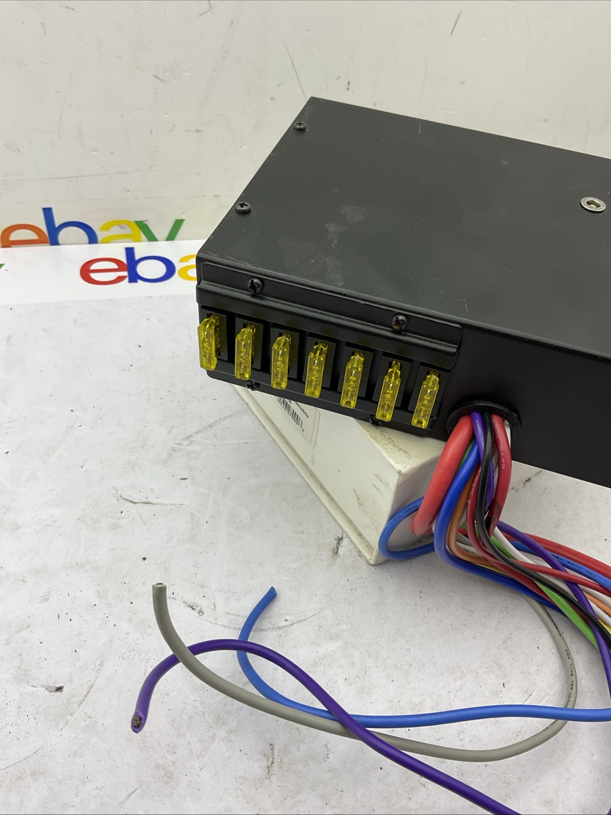 Galls Street Thunder 6 Function Switch Box With 3 Way Slider All 20 amp fuses