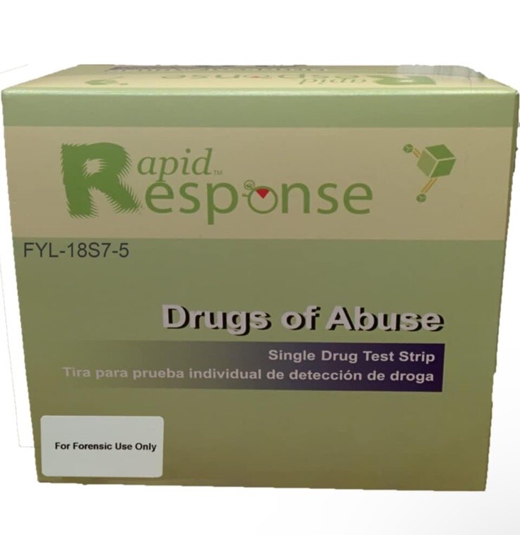 Fentanyl Home Drug Testing Strips (Urine/Powder) High Accuracy (5pk)