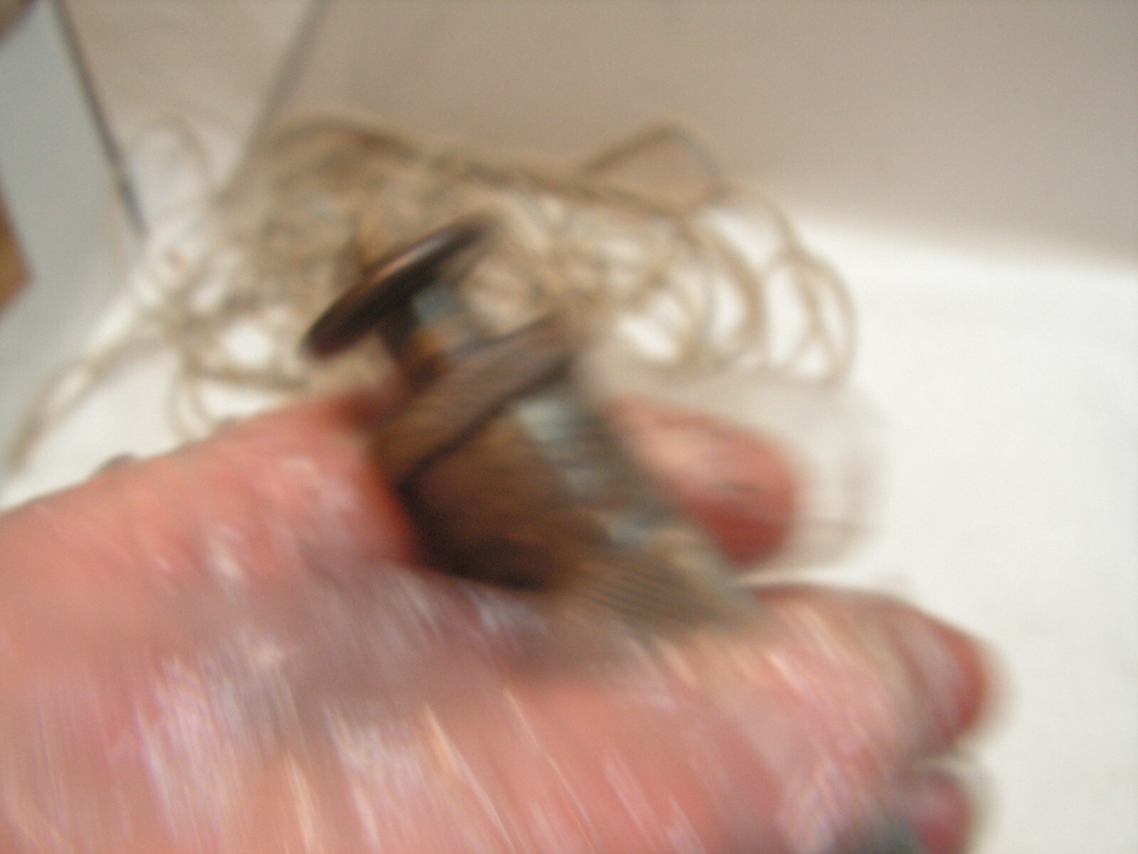 EMPTY NO MERCURY Vintage L.S. Starrett No. 87 Plumb Bob With Cord 27'