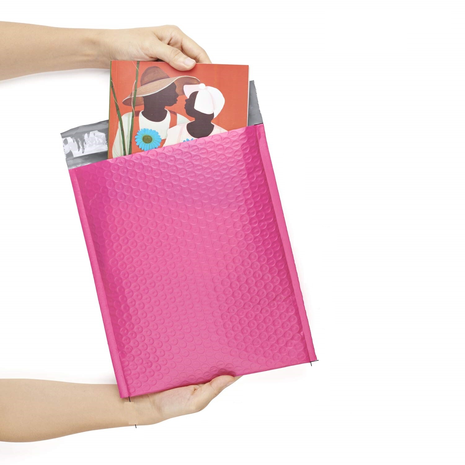 1000 #0 Pink Poly Bubble Padded Envelopes Self-Sealing Mailers 6X10 (Inner 6x9)