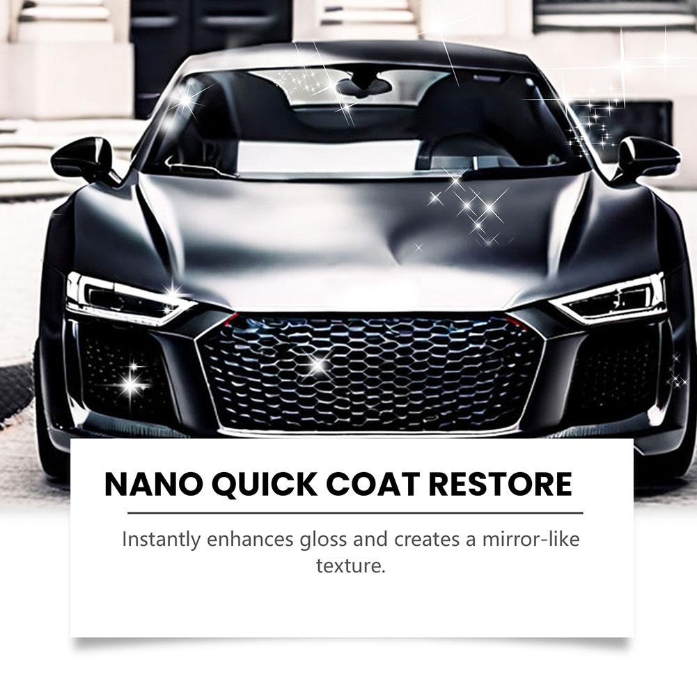 NANO QUICK-COAT RESTORE 120ml, Car Polish & Protectant, High Gloss Finish