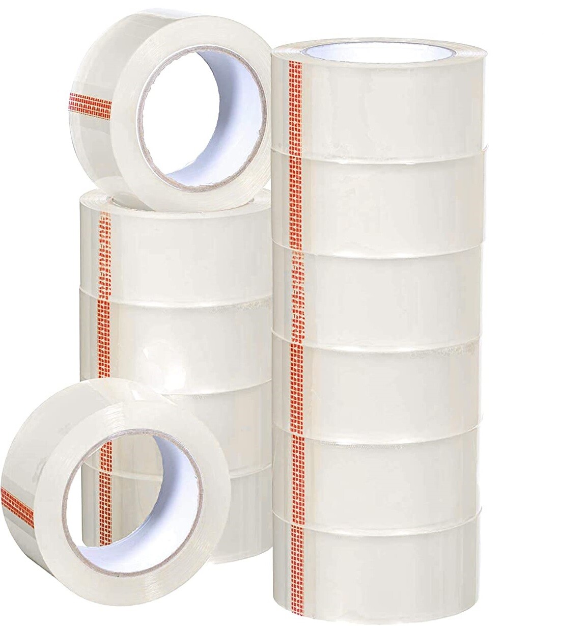 Premium Clear Carton Box Sealing Packing Tape 2.5 Mil Thick 2"x110 yard