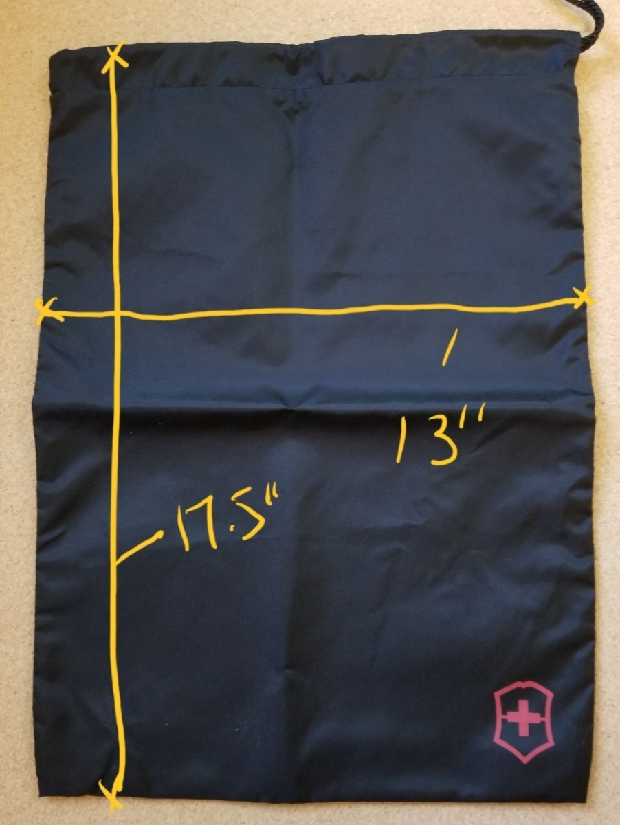 Victorinox Luggage Accessories Drawstring Bag and Hangers / Black