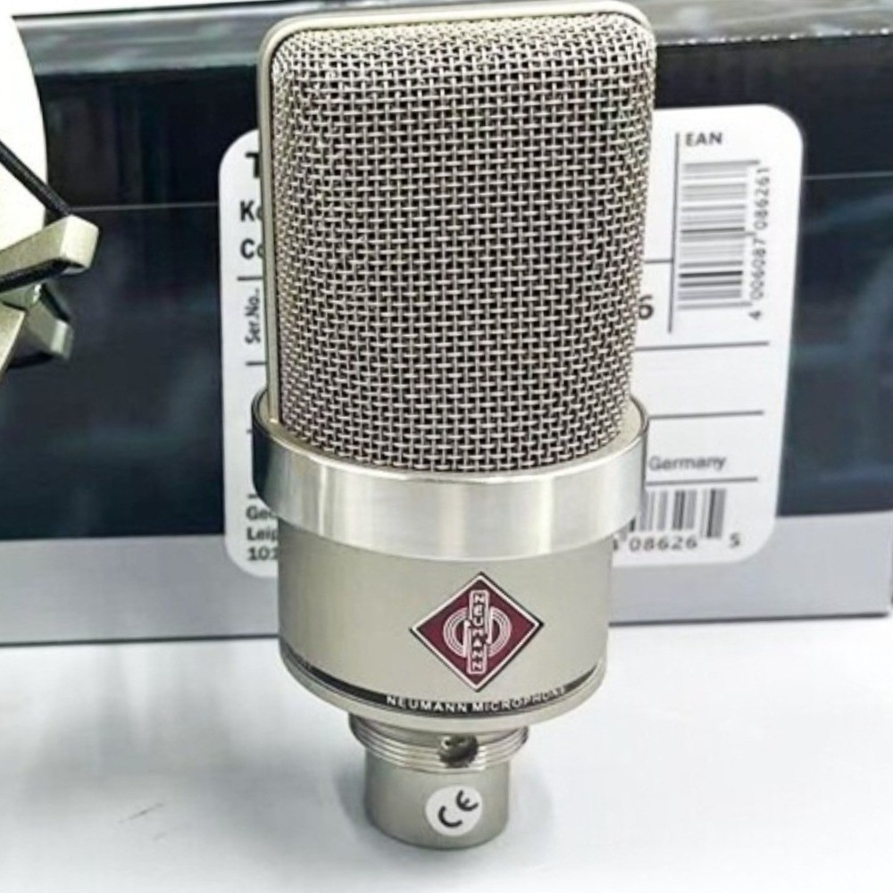 Microphone Large Diaphragm Condenser TLM 102 Studio Set W Shockmount for Neumann