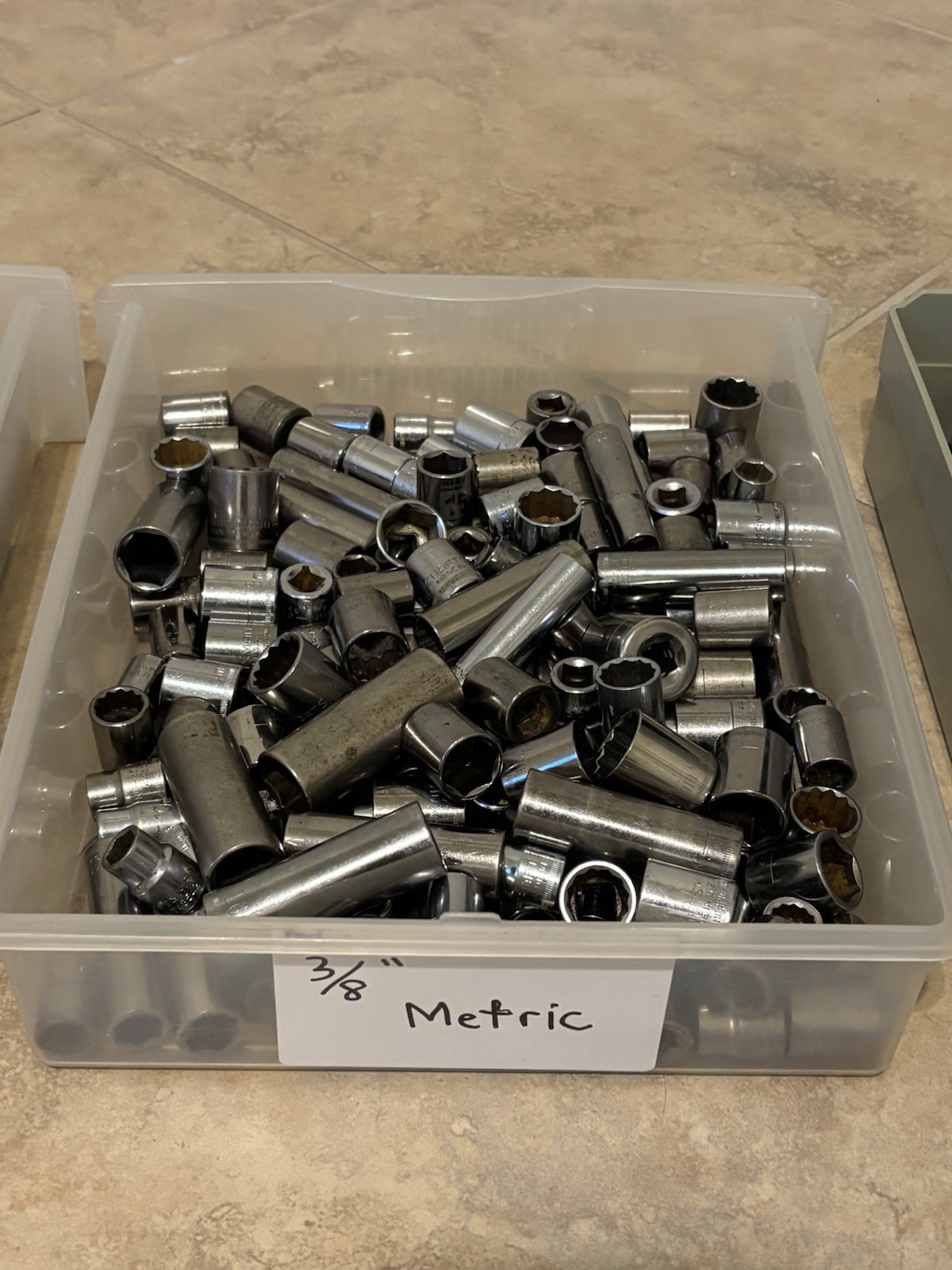 USA CRAFTSMAN SOCKETS - METRIC AND SAE STANDARD - BUY MORE AND SAVE!