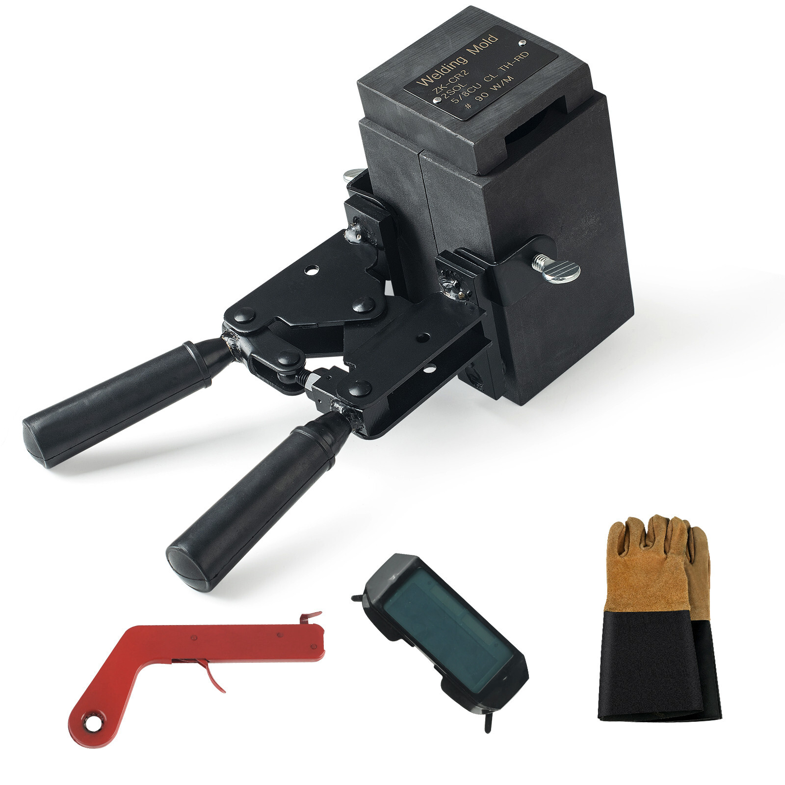 Graphite Exothermic Welding Mold Tool Kit for Cable to Rod 2 AWG / 5/8"