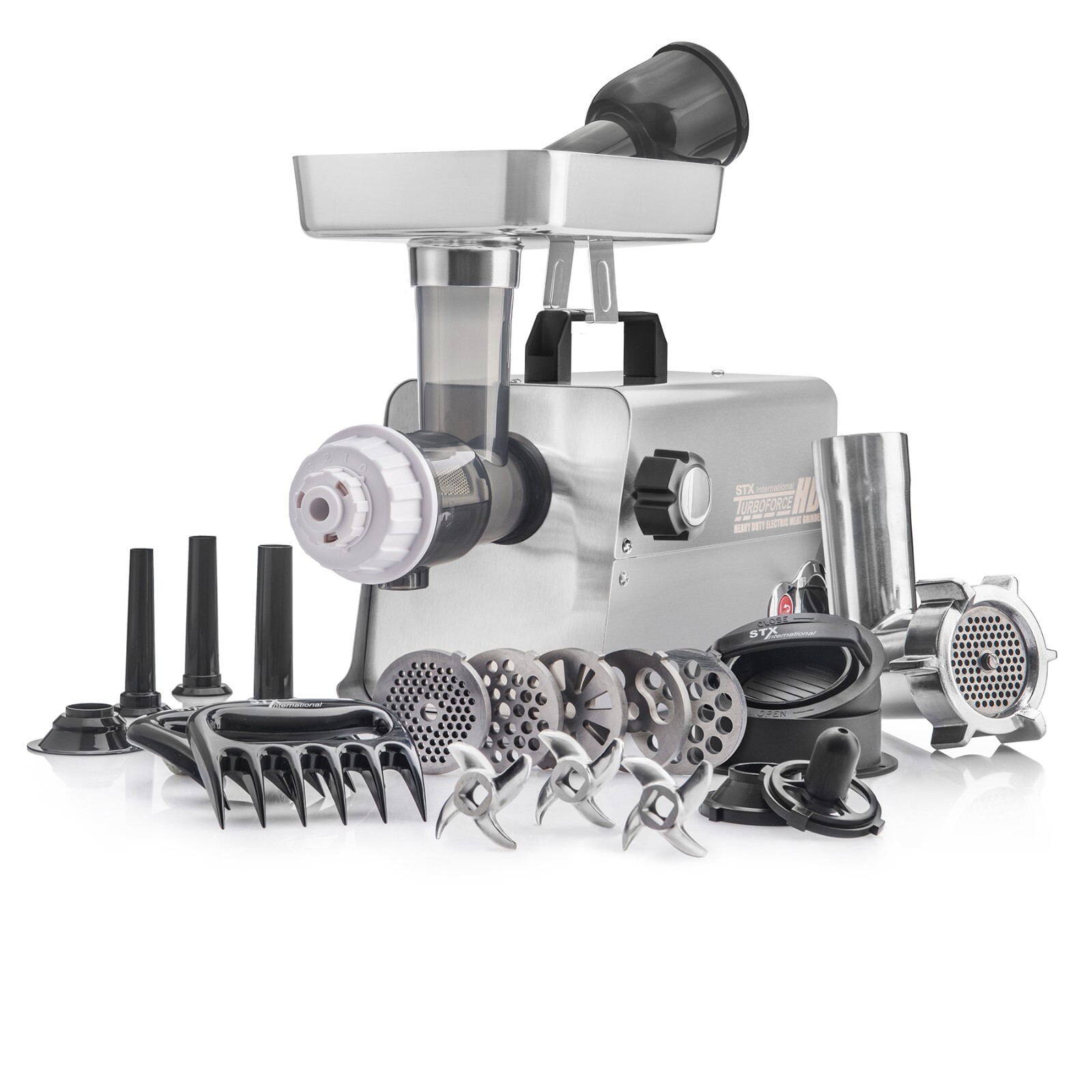 STX International Turboforce 3500 "HD" Heavy Duty Meat Grinder w/ Juicer & More!