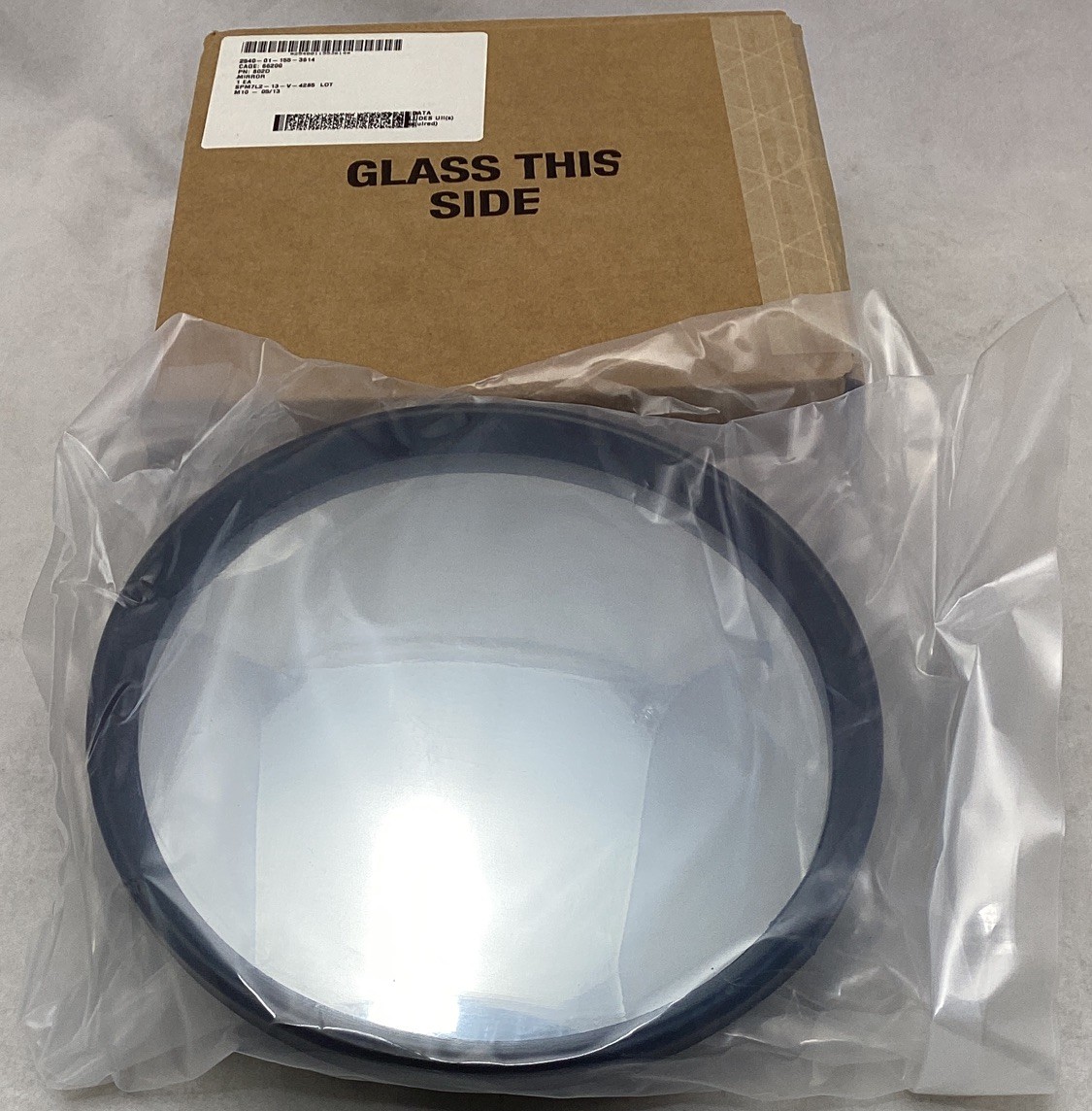 Rosco 802D 8” Round Convex Semi Truck & Bus Mirror 12 3/4  5/16-18 Center Stud