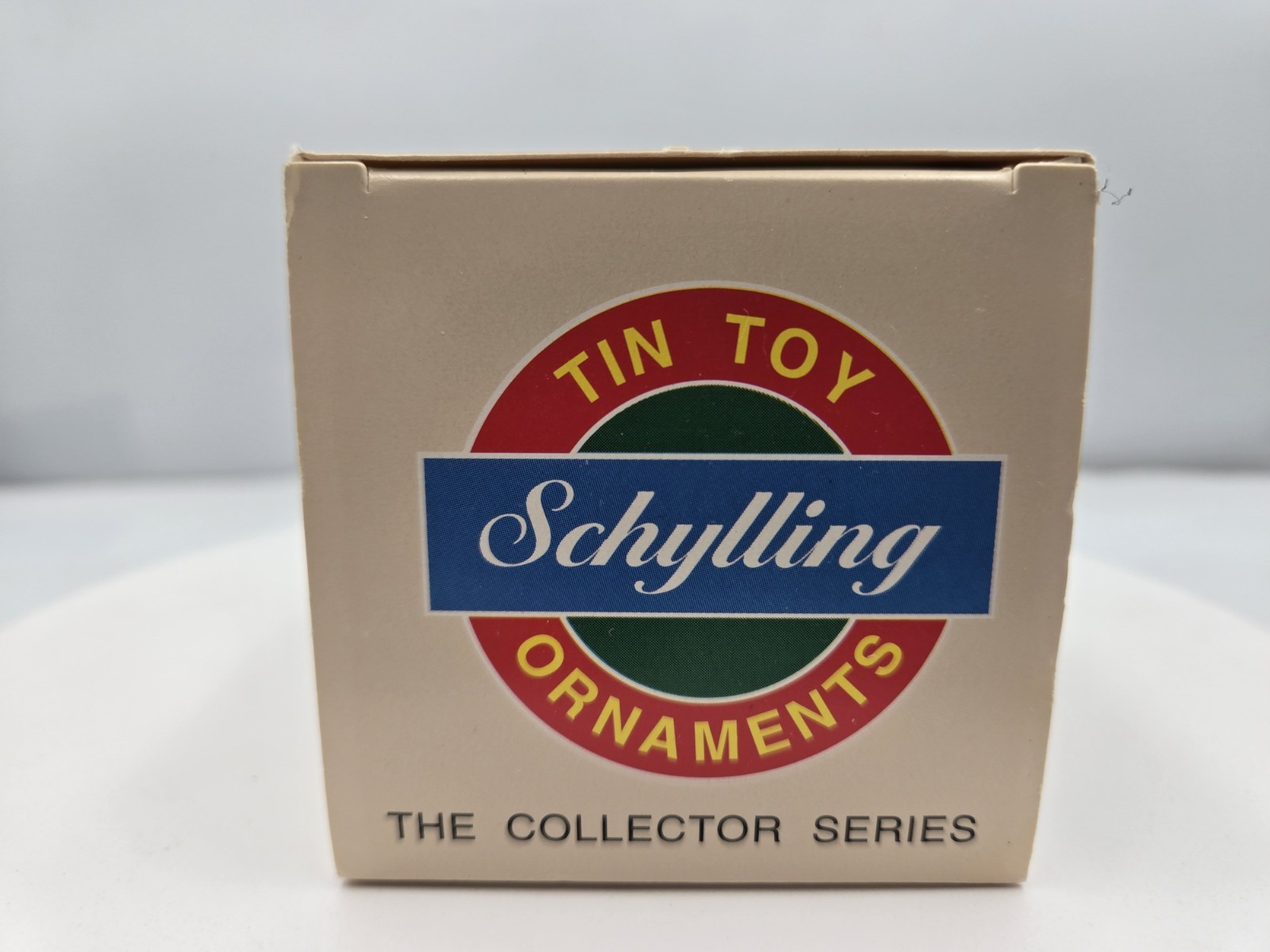 Schylling Biplane Tin Toy Ornament Collector Series 1995