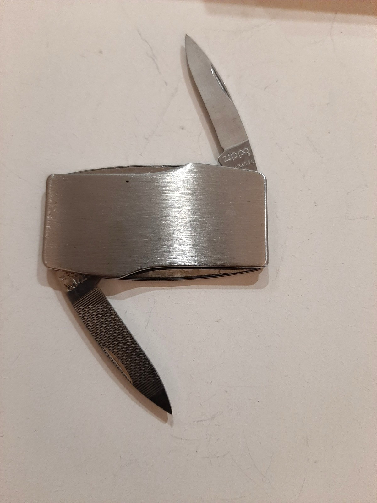 Zippo Pocket Knife BEECHCRAFT BARON Beech Aircraft Airplane Wichita Kansas NIB