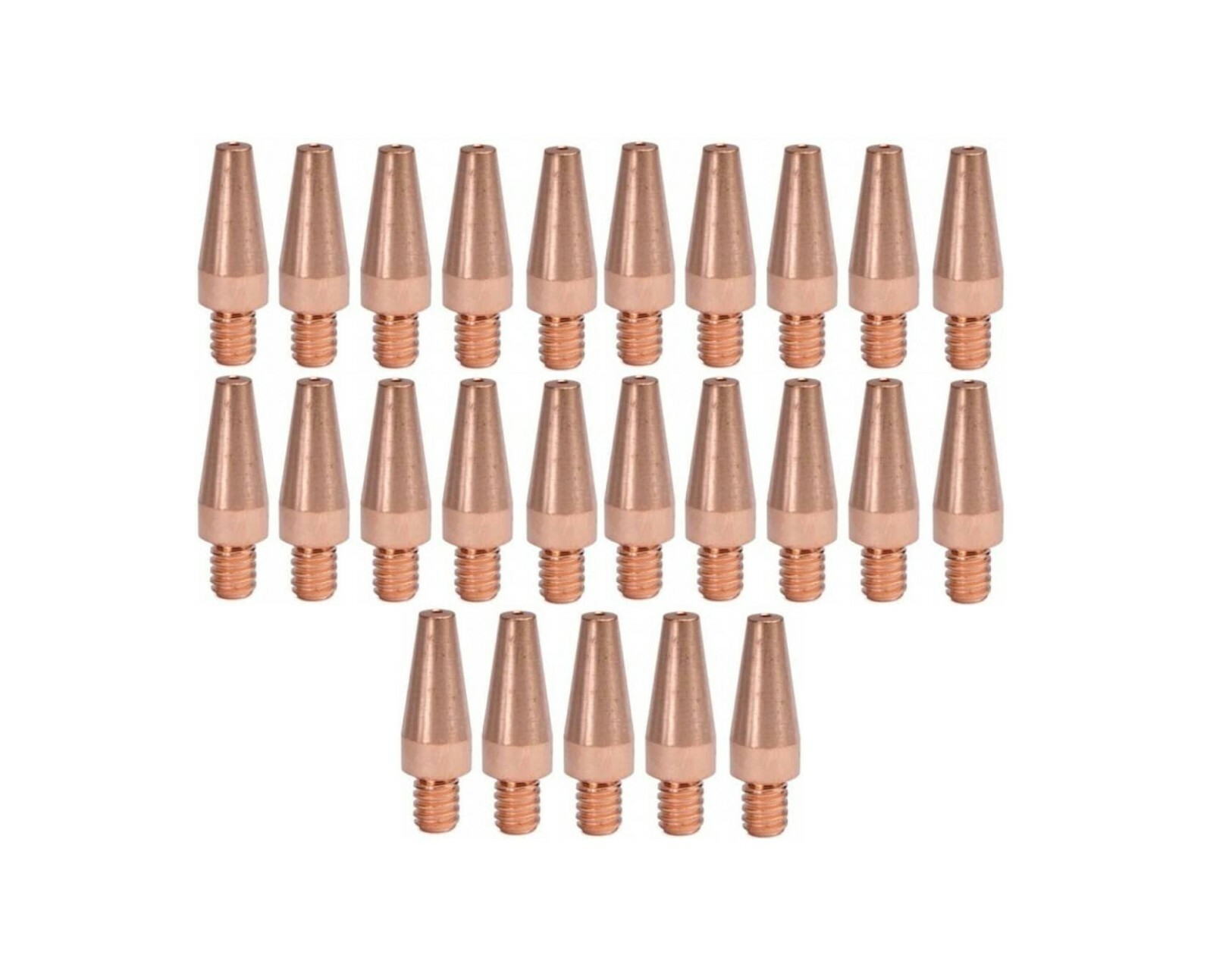 .035" Contact Tips Fit Lincoln Electric KP2744-035T Tapered for Magnum PRO Mig