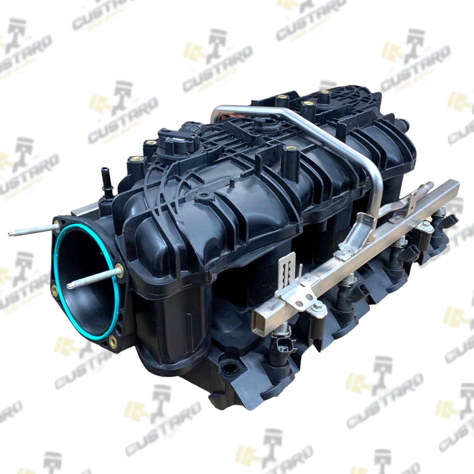 Genuine GM 6.0L 6.2L Intake Manifold Square Port w/ Fuel Rails & Injectors