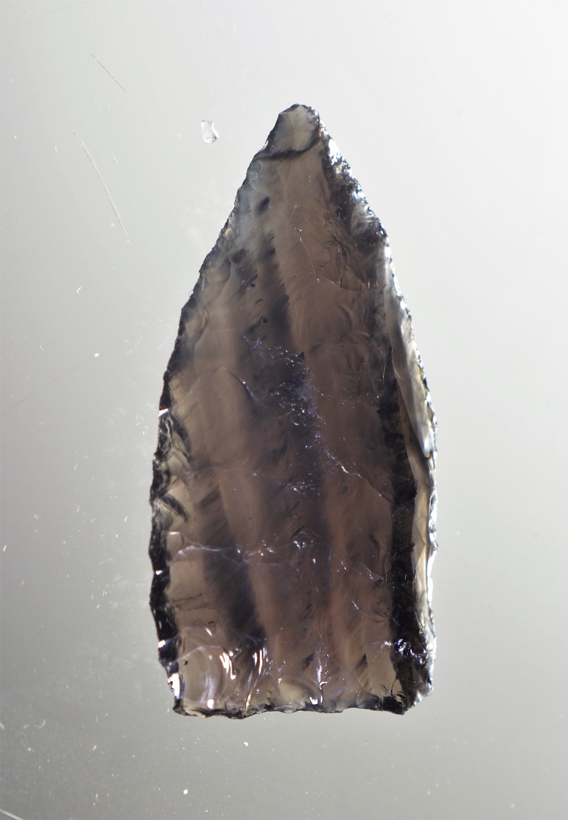 Authentic Modern Reproduction of Pre 1600 Pacific Northwest Obsidian Arrowhead