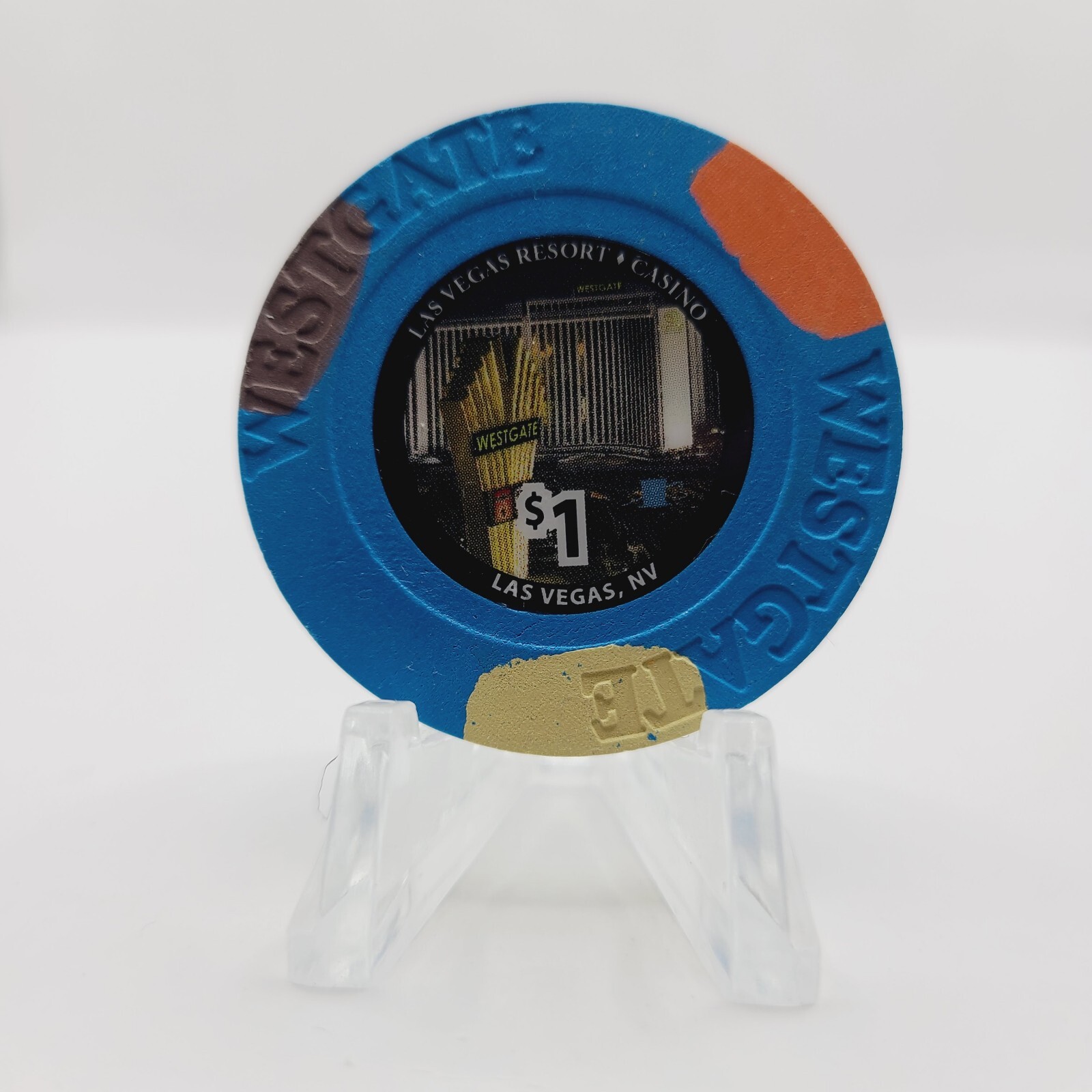 Westgate Resort Casino Las Vegas Nevada 2014 $1 Chip D1557