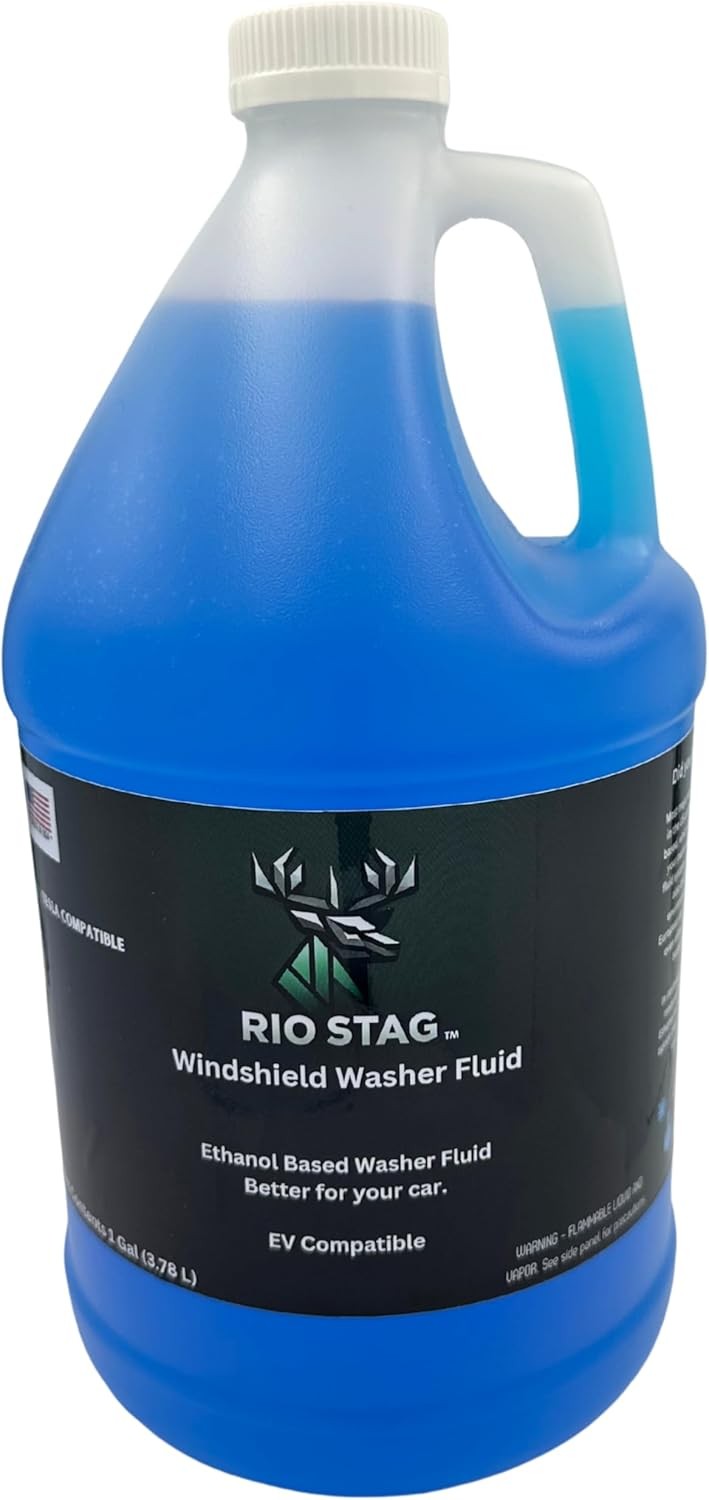 Ethanol Based Windshield Washer Fluid Compatible with Tesla, EV Compatible, All