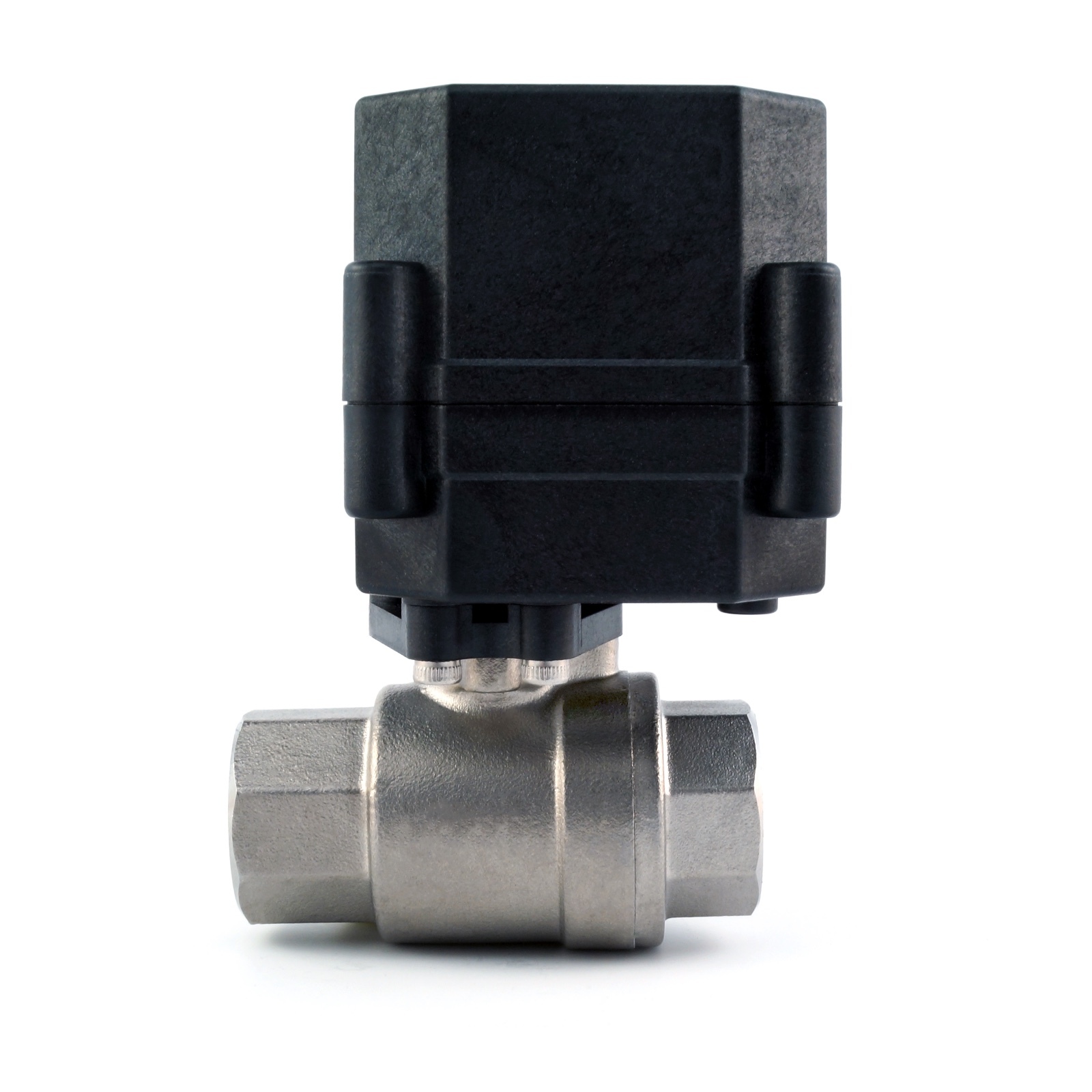 1/2" Motorized Ball Valve N/O 9V 12V to 24 VDC/VAC 2-wire Stainless SS EPDM