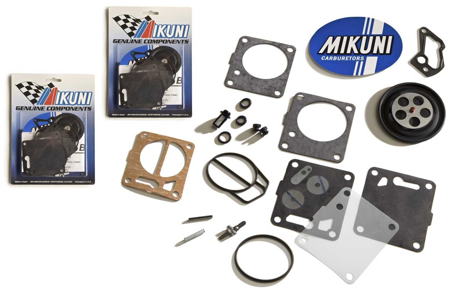 Genuine Mikuni Dual Carb Carburetor Rebuild Kit Sea Doo 951 XP GSX GTX RX Lrv