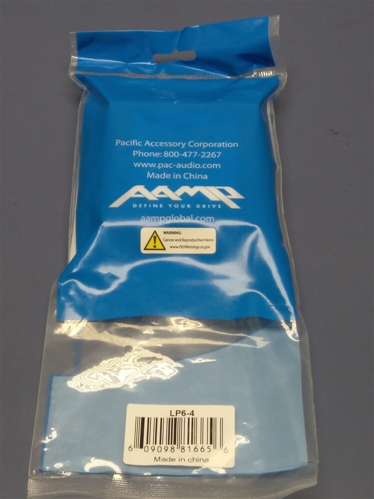 PAC - LocPRO 4-Channel Line Output Converter LP6-4 - Black/Blue