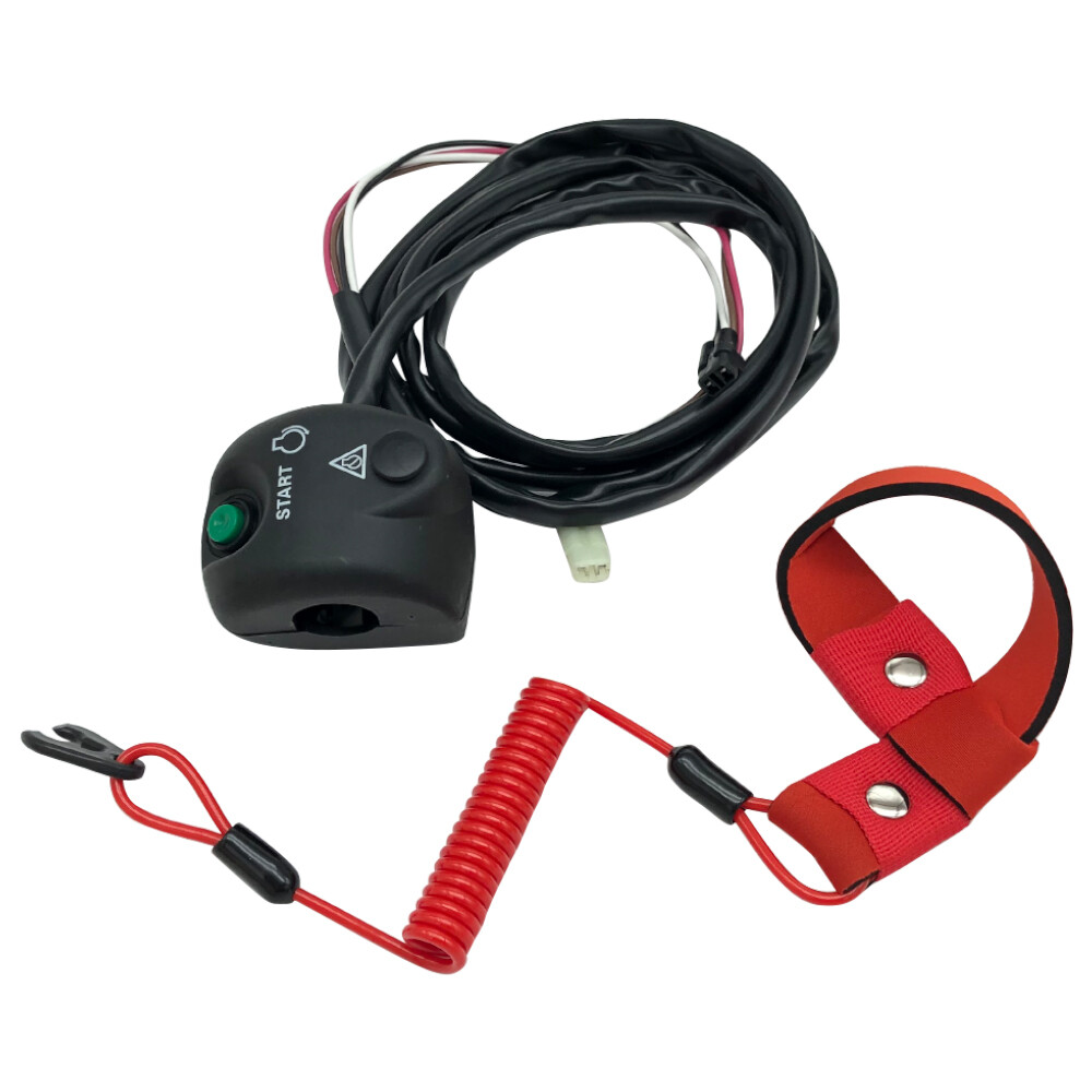 Handlebar Start Stop Switch Box w/Lanyard for Yamaha WaveRunner Superjet 700