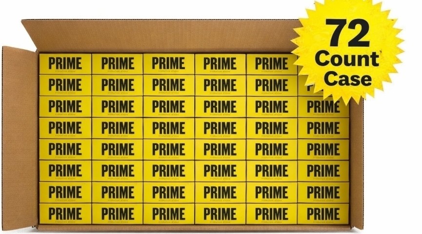 72 Boxes Prime Hydration Lemonade  Drink Mix -6 Packets Per Box BB 01/26