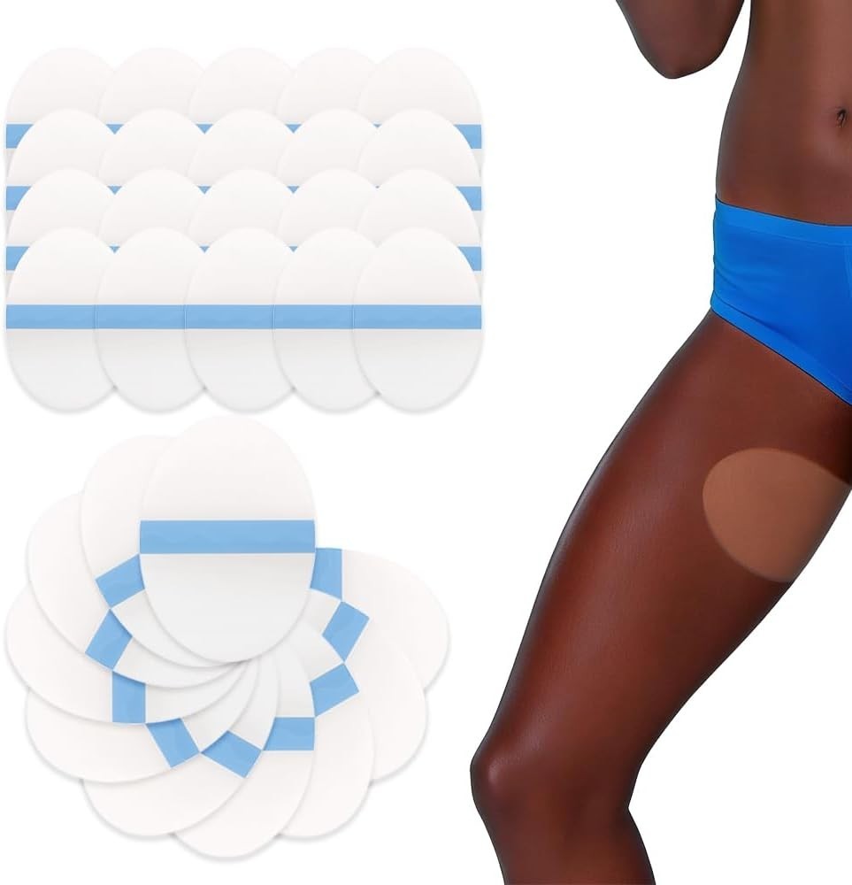 Transparent Disposable Chafing Relief Stickers - 40 Pcs for Ultimate Comfort