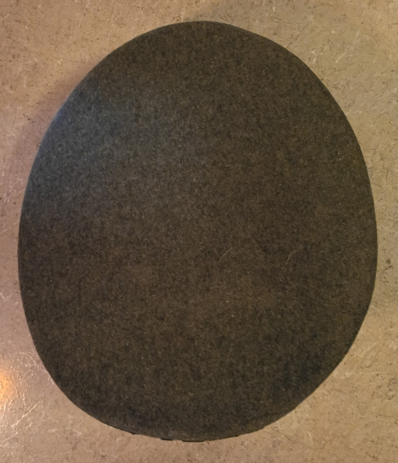 World War 2 German Customs NCO Enlisted Visor hat cap with bug bites misshaped