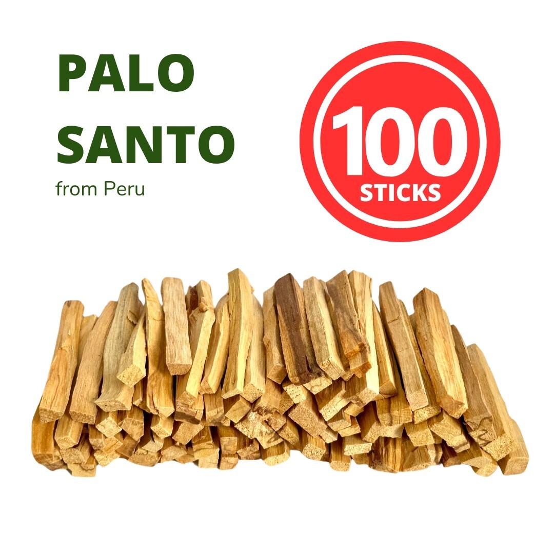 Palo Santo 100 Sticks Holy Wood 100% Natural Incense