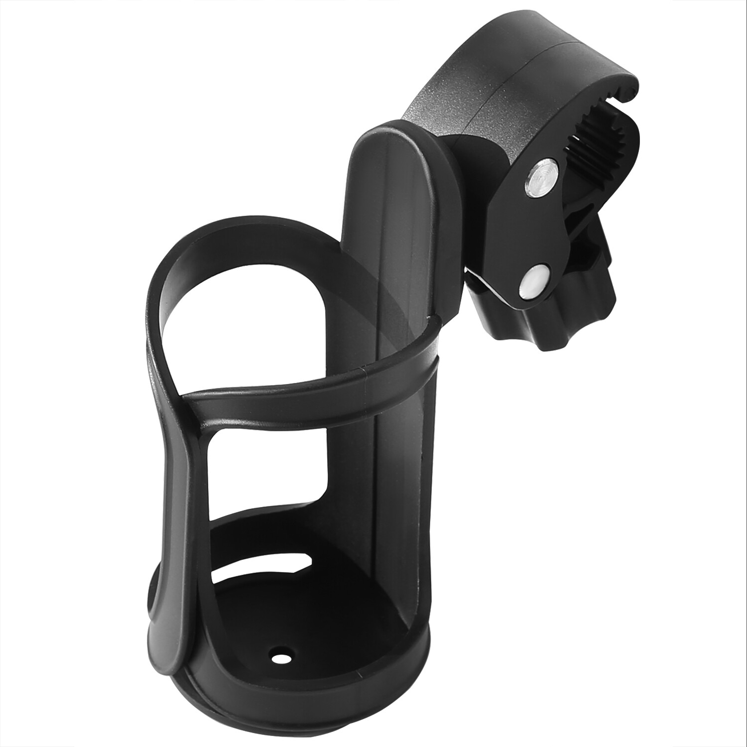 Black Beverage Cup Holder Universal For Wheelchair Walker Rollator Bike Stroller