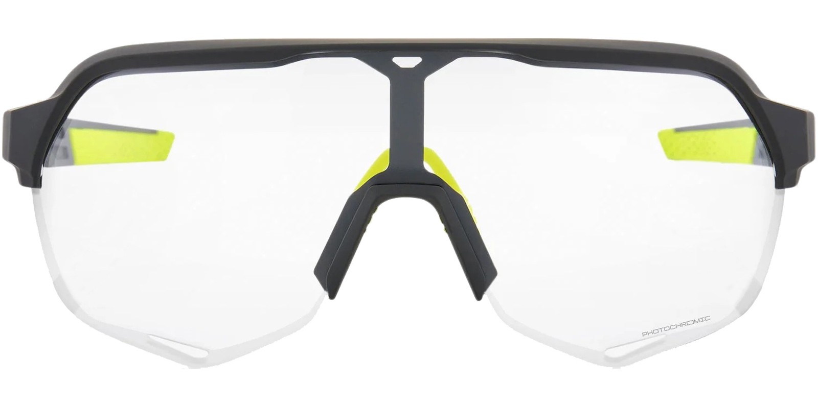 100% S2 Photochromic Soft Tact Cool Grey Shield Sunglasses - 60006 00009 - Korea