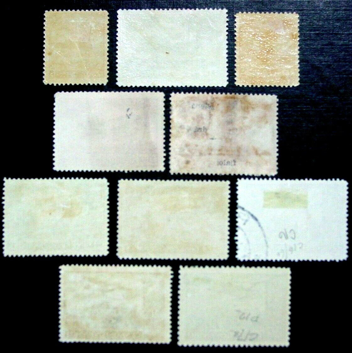 Czechoslovakia, 1930 Airmail Set, Scott C10-C17a, FREAK Missing Hill, C13, MH