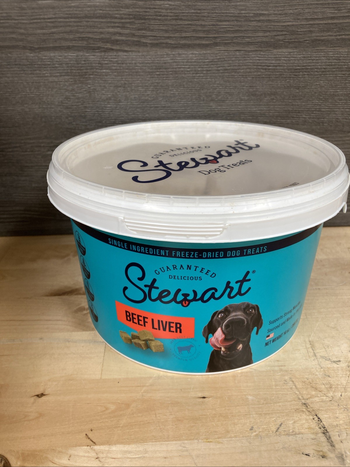 Stewart 14 Oz. Freeze-Dried Beef Liver Dog Treats Stewart 400627 Exp 07/26