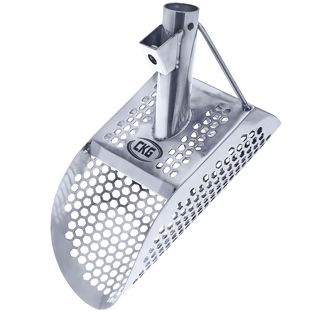 CKG Sand Scoop Metal Detecting Shovel Beach Water Detector Sifting Tool Handle